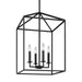 Myhouse Lighting Generation Lighting - 5215004-112 - Four Light Hall / Foyer - Perryton - Midnight Black