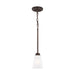 Myhouse Lighting Generation Lighting - 6115201-710 - One Light Mini-Pendant - Kerrville - Bronze