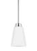 Myhouse Lighting Generation Lighting - 6115201-962 - One Light Mini-Pendant - Kerrville - Brushed Nickel