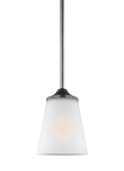 Myhouse Lighting Generation Lighting - 6124501-710 - One Light Mini-Pendant - Hanford - Bronze