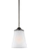 Myhouse Lighting Generation Lighting - 6124501-710 - One Light Mini-Pendant - Hanford - Bronze