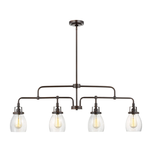 Myhouse Lighting Generation Lighting - 6614504-710 - Four Light Island Pendant - Belton - Bronze