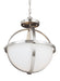 Myhouse Lighting Generation Lighting - 7724602-962 - Two Light Semi-Flush Convertible Pendant - Alturas - Brushed Nickel