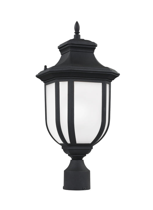 Myhouse Lighting Generation Lighting - 8236301-12 - One Light Outdoor Post Lantern - Childress - Black