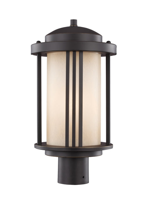 Myhouse Lighting Generation Lighting - 8247901-71 - One Light Outdoor Post Lantern - Crowell - Antique Bronze