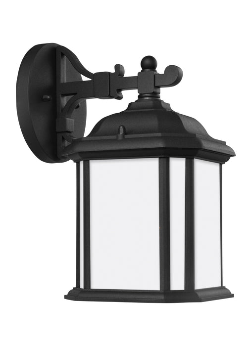 Myhouse Lighting Generation Lighting - 84529-12 - One Light Outdoor Wall Lantern - Kent - Black