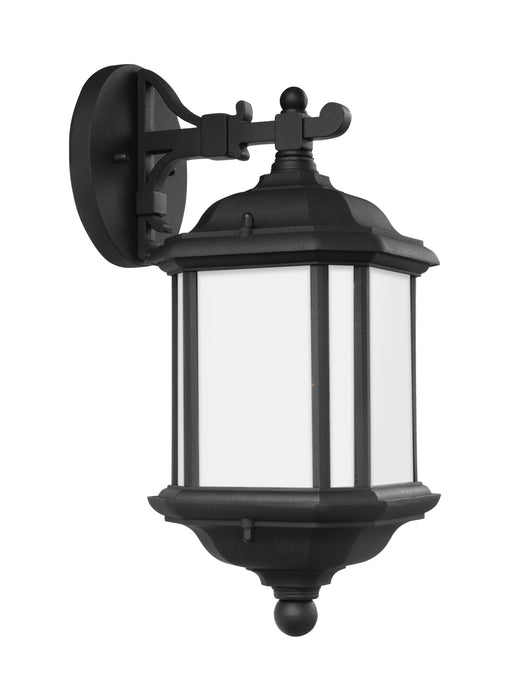 Myhouse Lighting Generation Lighting - 84530-12 - One Light Outdoor Wall Lantern - Kent - Black