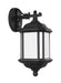 Myhouse Lighting Generation Lighting - 84530-12 - One Light Outdoor Wall Lantern - Kent - Black