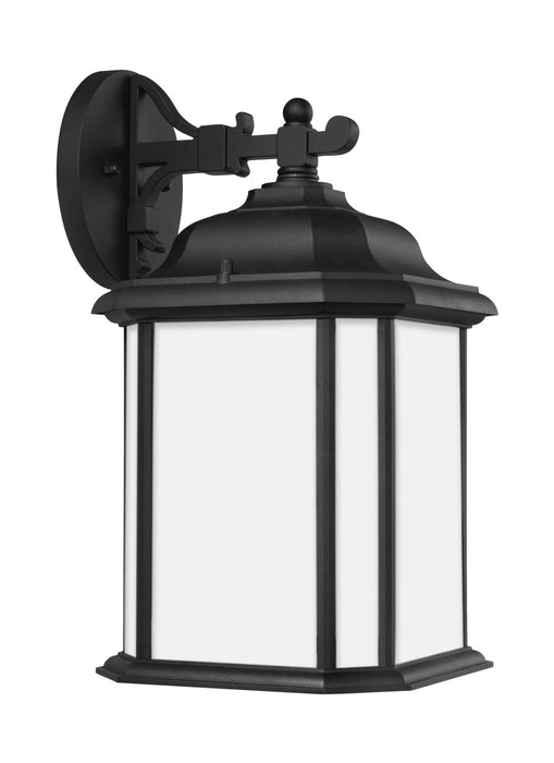 Myhouse Lighting Generation Lighting - 84531-12 - One Light Outdoor Wall Lantern - Kent - Black