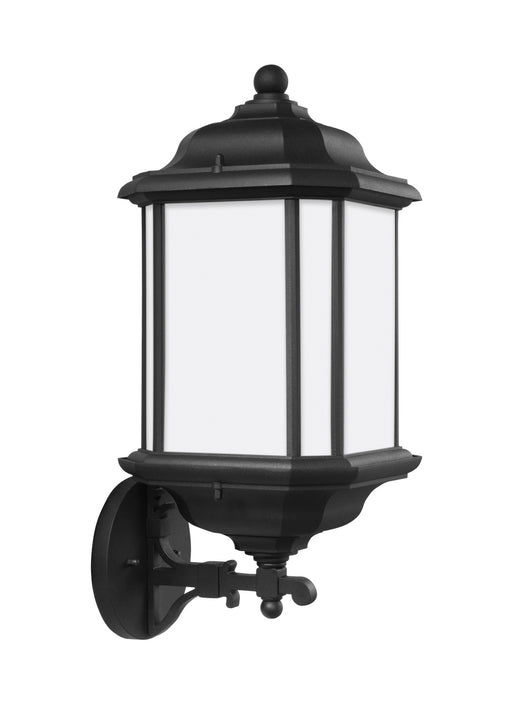 Myhouse Lighting Generation Lighting - 84532-12 - One Light Outdoor Wall Lantern - Kent - Black