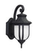 Myhouse Lighting Generation Lighting - 8536301-12 - One Light Outdoor Wall Lantern - Childress - Black