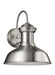 Myhouse Lighting Generation Lighting - 8547701-04 - One Light Outdoor Wall Lantern - Fredricksburg - Satin Aluminum