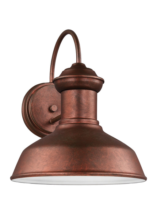 Myhouse Lighting Generation Lighting - 8547701-44 - One Light Outdoor Wall Lantern - Fredricksburg - Weathered Copper