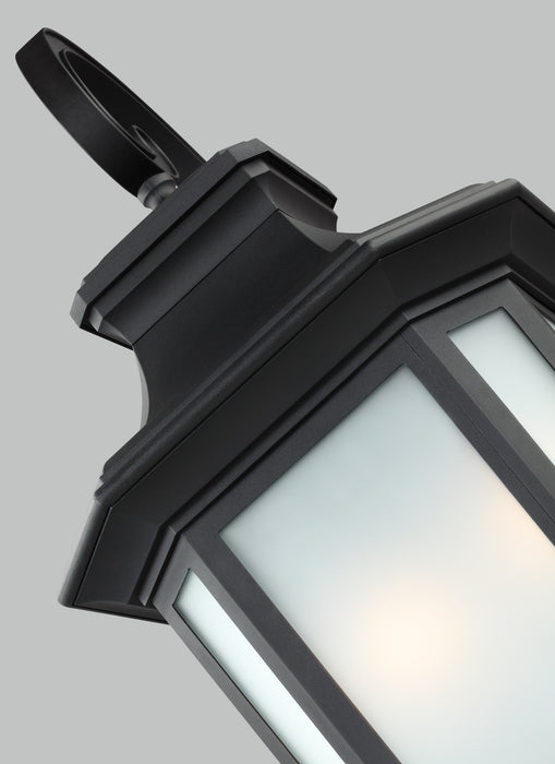 Myhouse Lighting Generation Lighting - 8736301-12 - One Light Outdoor Wall Lantern - Childress - Black