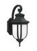 Myhouse Lighting Generation Lighting - 8736301-12 - One Light Outdoor Wall Lantern - Childress - Black