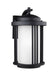 Myhouse Lighting Generation Lighting - 8747901-12 - One Light Outdoor Wall Lantern - Crowell - Black