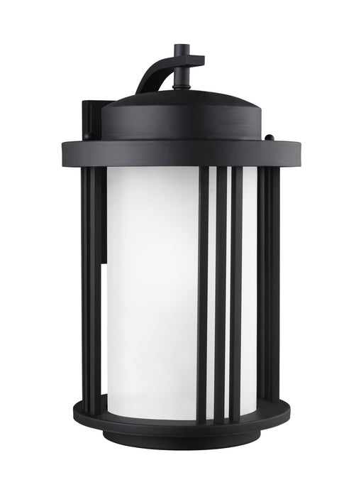 Myhouse Lighting Generation Lighting - 8847901-12 - One Light Outdoor Wall Lantern - Crowell - Black