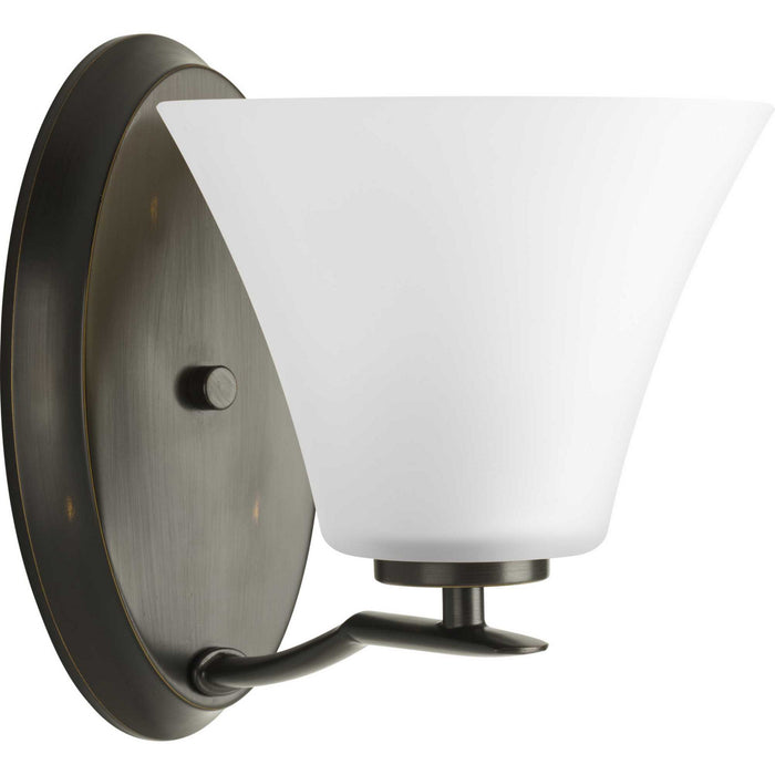 Myhouse Lighting Progress Lighting - P2004-20W - One Light Bath Bracket - Bravo - Antique Bronze