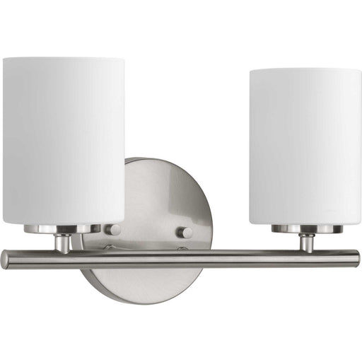 Myhouse Lighting Progress Lighting - P2158-09 - Two Light Bath Bracket - Replay - Brushed Nickel