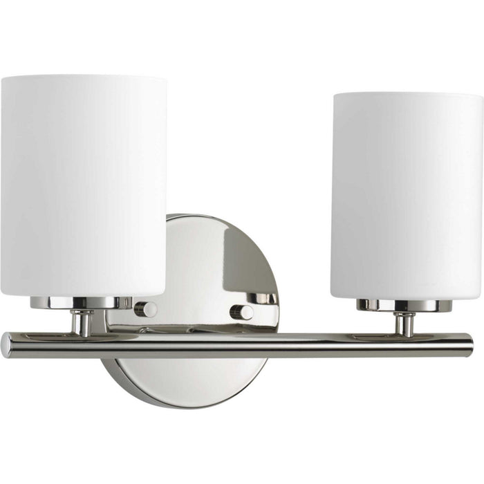 Myhouse Lighting Progress Lighting - P2158-104 - Two Light Bath Bracket - Replay - Polished Nickel