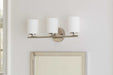 Myhouse Lighting Progress Lighting - P2159-104 - Three Light Bath Bracket - Replay - Polished Nickel