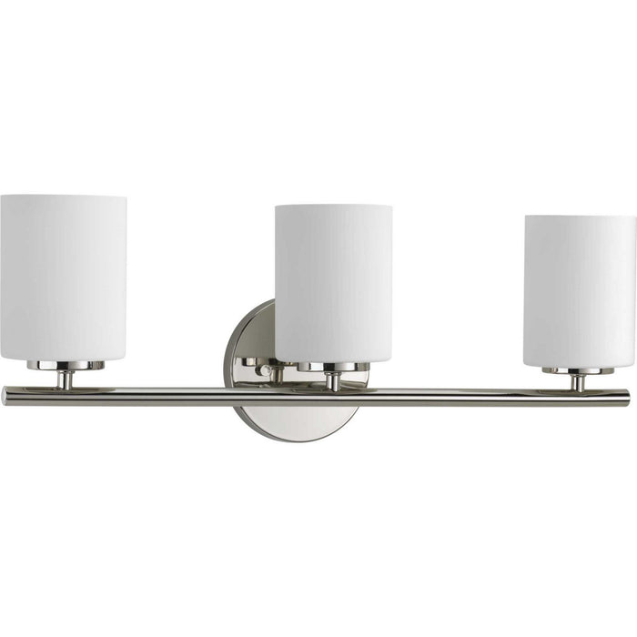 Myhouse Lighting Progress Lighting - P2159-104 - Three Light Bath Bracket - Replay - Polished Nickel