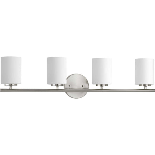 Myhouse Lighting Progress Lighting - P2160-09 - Four Light Bath Bracket - Replay - Brushed Nickel
