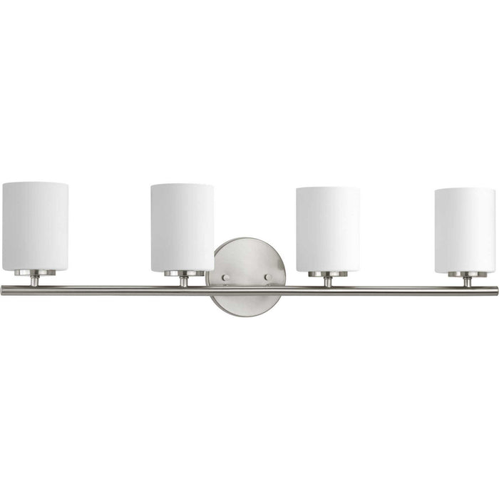 Myhouse Lighting Progress Lighting - P2160-09 - Four Light Bath Bracket - Replay - Brushed Nickel