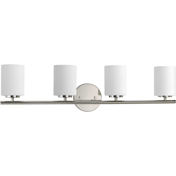 Myhouse Lighting Progress Lighting - P2160-104 - Four Light Bath Bracket - Replay - Polished Nickel
