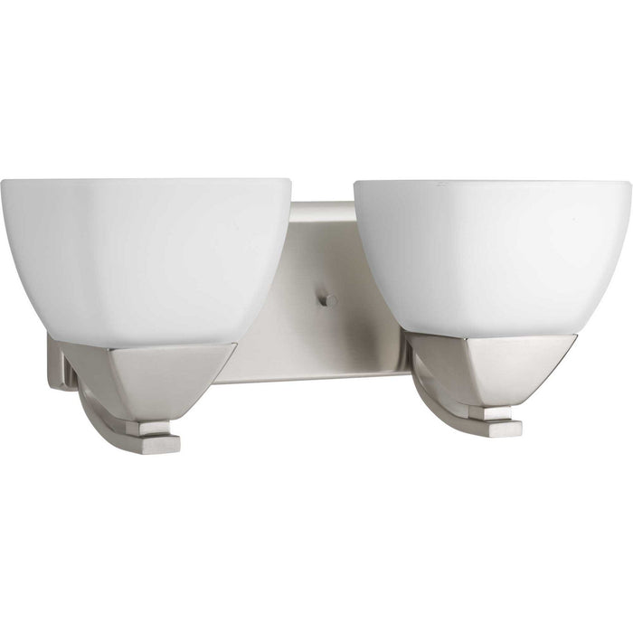 Myhouse Lighting Progress Lighting - P2701-09 - Two Light Bath Bracket - Appeal - Brushed Nickel