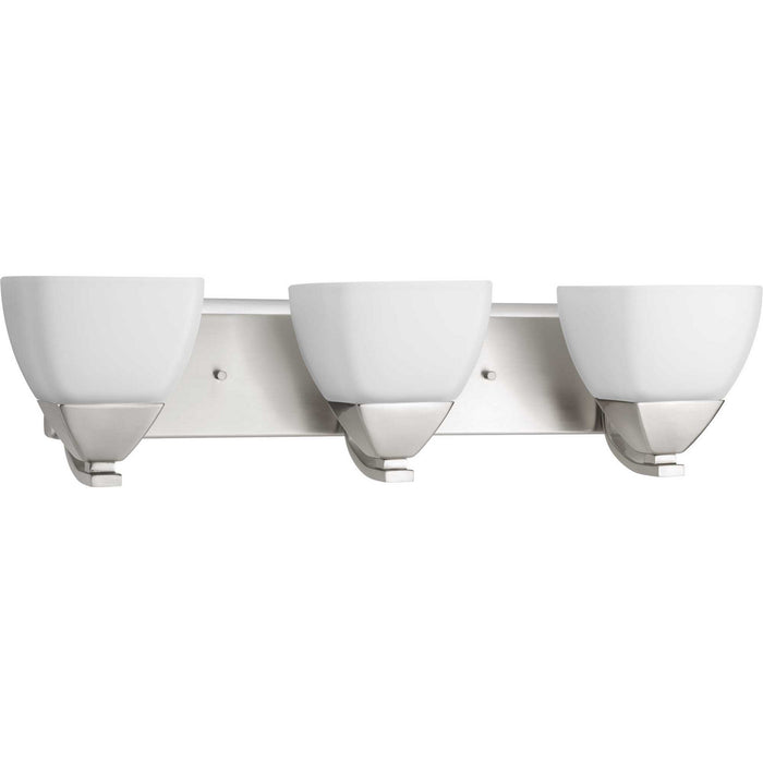 Myhouse Lighting Progress Lighting - P2702-09 - Three Light Bath Bracket - Appeal - Brushed Nickel