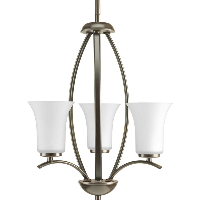 Myhouse Lighting Progress Lighting - P3587-20W - Three Light Foyer Pendant - Joy - Antique Bronze