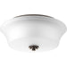 Myhouse Lighting Progress Lighting - P3633-20 - Two Light Flush Mount - Cascadia - Antique Bronze