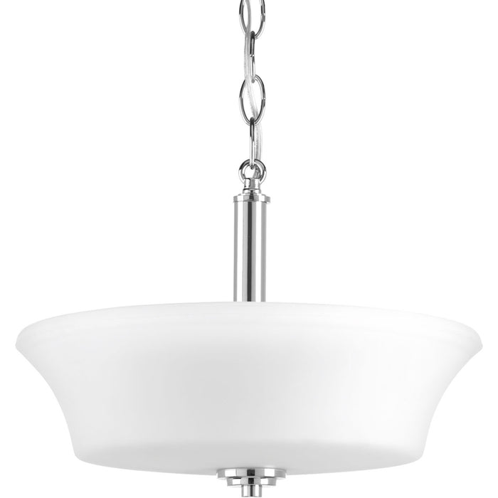 Myhouse Lighting Progress Lighting - P3644-15 - Two Light Semi-Flush Convertible - Cascadia - Polished Chrome