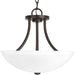 Myhouse Lighting Progress Lighting - P3748-20 - Two Light Semi-Flush Convertible - Gather - Antique Bronze