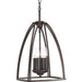 Myhouse Lighting Progress Lighting - P3786-20 - Four Light Foyer Pendant - Tally - Antique Bronze