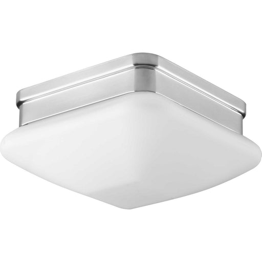 Myhouse Lighting Progress Lighting - P3991-15 - One Light Flush Mount - Appeal - Opal - Polished Chrome