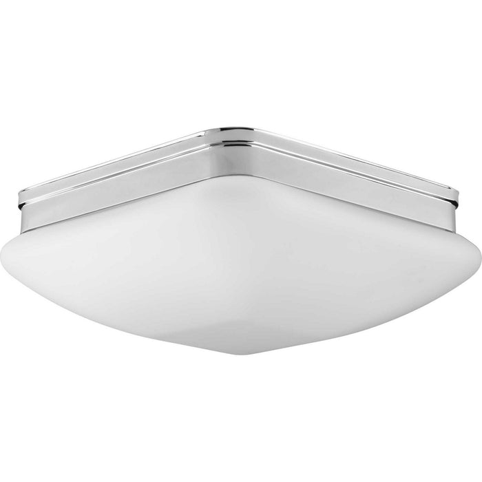 Myhouse Lighting Progress Lighting - P3992-15 - Three Light Flush Mount - Appeal - Opal - Polished Chrome