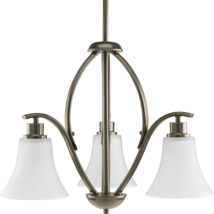 Myhouse Lighting Progress Lighting - P4489-20W - Three Light Chandelier - Joy - Antique Bronze