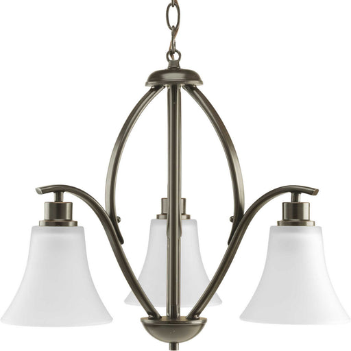 Myhouse Lighting Progress Lighting - P4489-20W - Three Light Chandelier - Joy - Antique Bronze