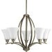 Myhouse Lighting Progress Lighting - P4490-20W - Five Light Chandelier - Joy - Antique Bronze