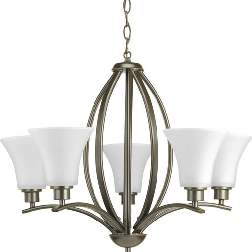 Myhouse Lighting Progress Lighting - P4490-20W - Five Light Chandelier - Joy - Antique Bronze