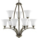 Myhouse Lighting Progress Lighting - P4492-20W - Nine Light Chandelier - Joy - Antique Bronze