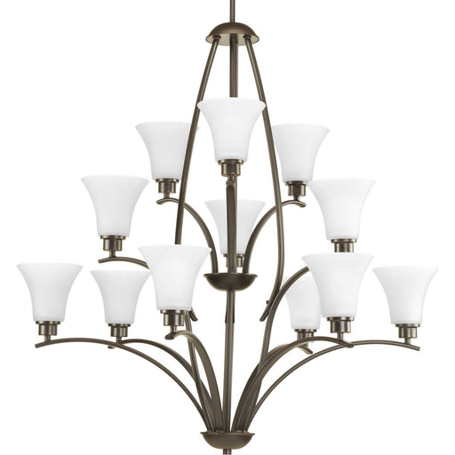 Myhouse Lighting Progress Lighting - P4497-20W - 12 Light Chandelier - Joy - Antique Bronze