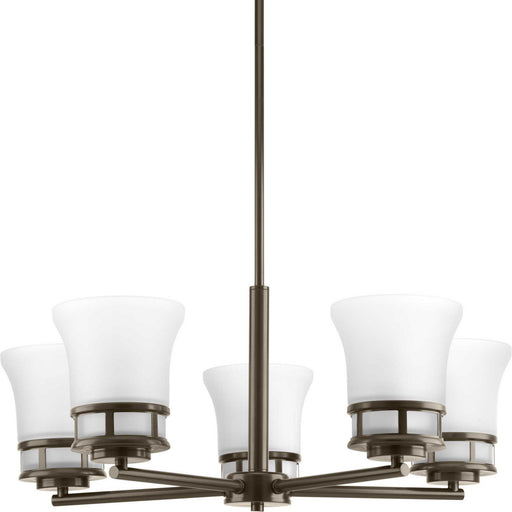 Myhouse Lighting Progress Lighting - P4613-20 - Five Light Chandelier - Cascadia - Antique Bronze