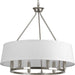 Myhouse Lighting Progress Lighting - P4618-09 - Six Light Chandelier - Cherish - Brushed Nickel