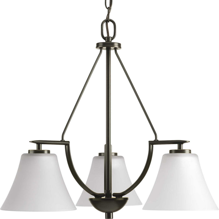 Myhouse Lighting Progress Lighting - P4621-20W - Three Light Chandelier - Bravo - Antique Bronze