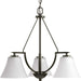 Myhouse Lighting Progress Lighting - P4621-20W - Three Light Chandelier - Bravo - Antique Bronze