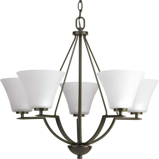 Myhouse Lighting Progress Lighting - P4623-20W - Five Light Chandelier - Bravo - Antique Bronze