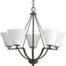 Myhouse Lighting Progress Lighting - P4623-20W - Five Light Chandelier - Bravo - Antique Bronze